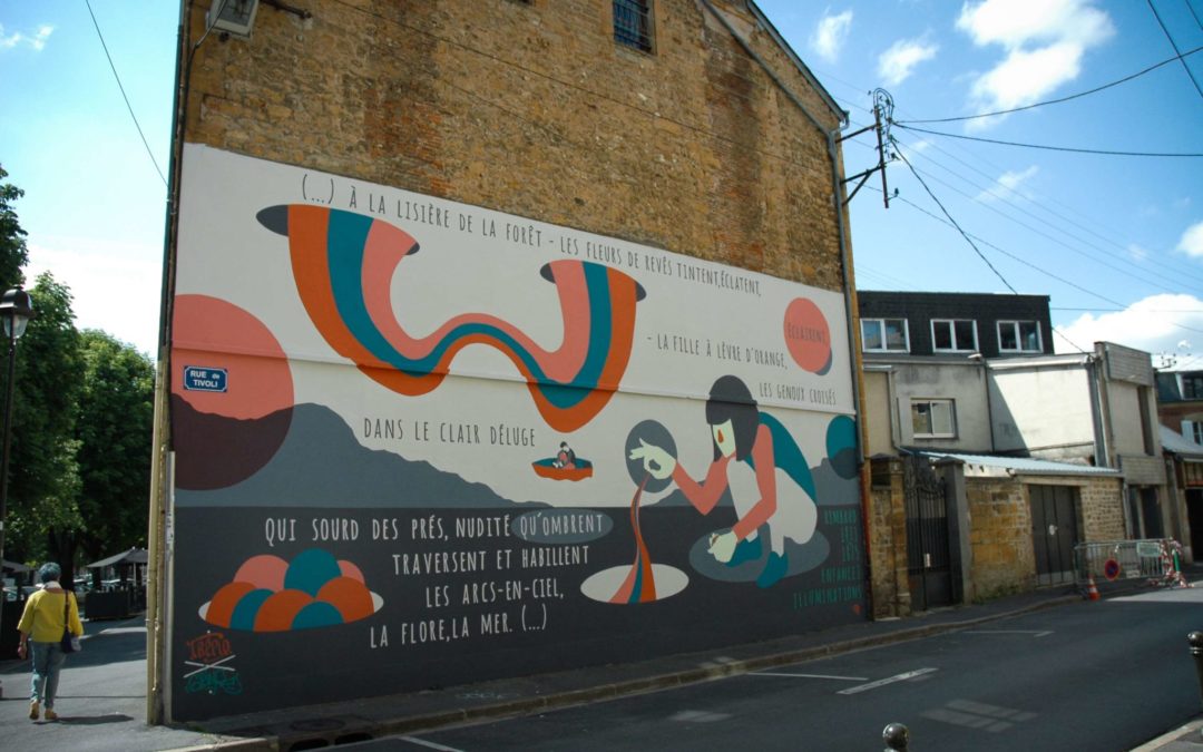 Fresque sur Rimbaud
