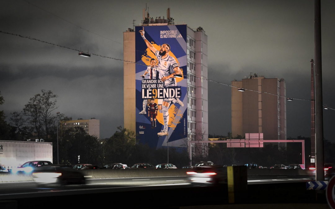 Fresque pour Adidas