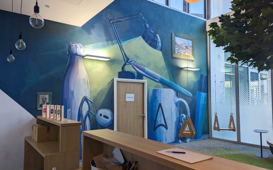 Fresque chez l’entreprise ALTECA