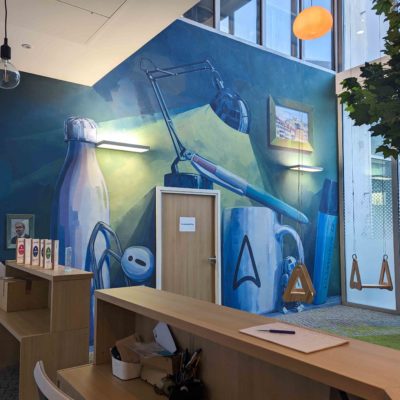 Fresque chez l’entreprise ALTECA