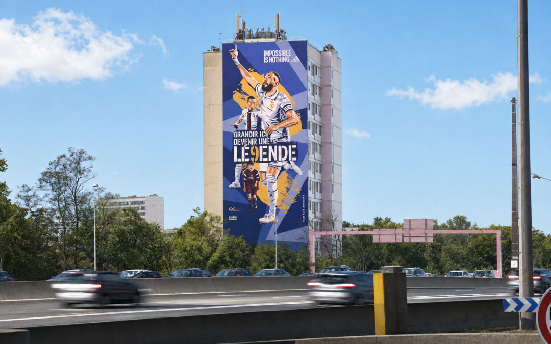 Fresque pour Adidas