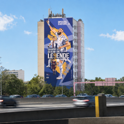 Fresque pour Adidas